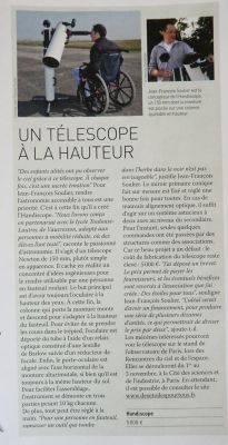 Ciel et espace septembre 2012 Handiscope